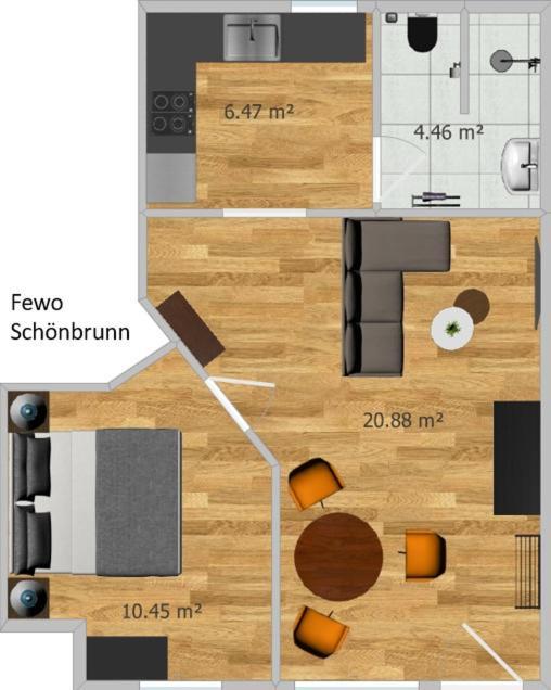 Pension & Ferienwohnung Oberhof 810 M Ngoại thất bức ảnh